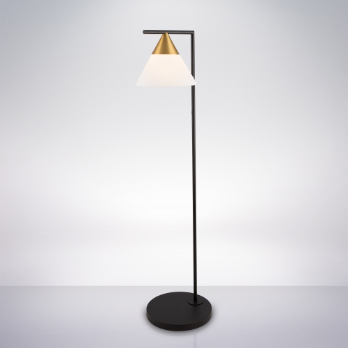 black stand up lamp